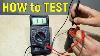 How To Check Ignition Coil With Multimeter